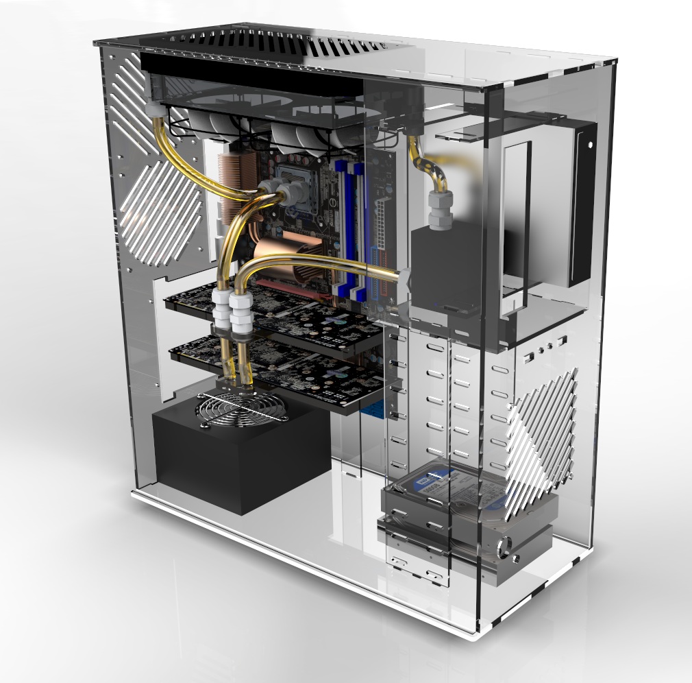 PC, rendering, keyshot Download free 3D cad models 100067