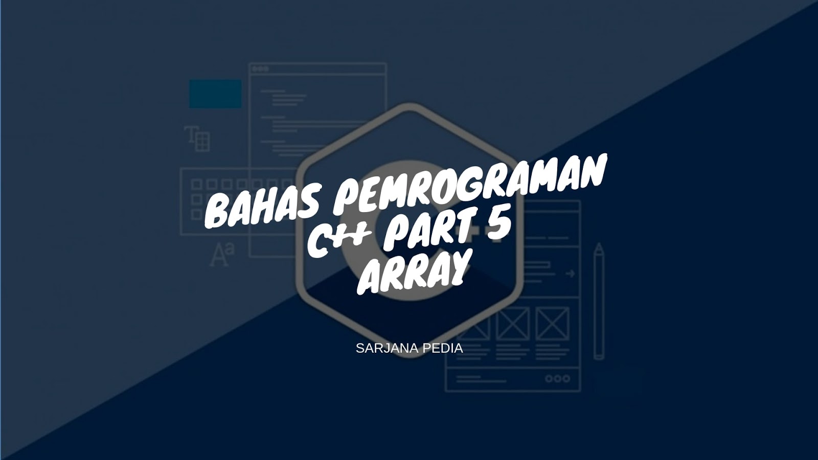 Contoh Program Array 1 Dimensi Bahasa C