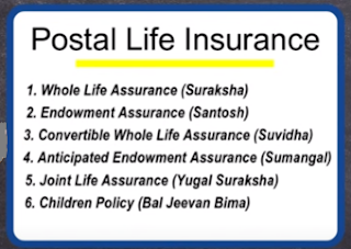 Postal life insurance policy in hindi , Types of postal life insurance policy