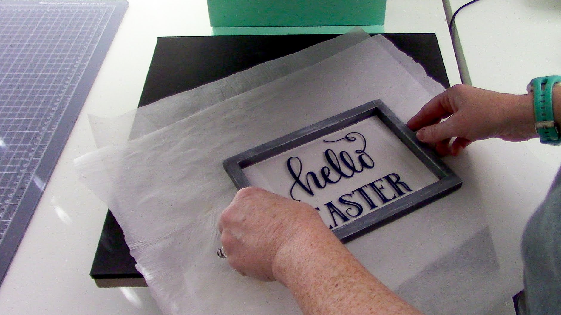 How to Make a Double Sided Reverse Canvas Sign Silhouette School