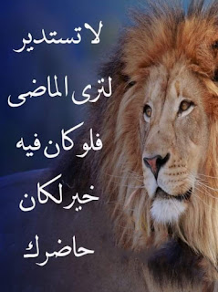 حكم وامثال مصورة لا تستدير لترى الماضي .