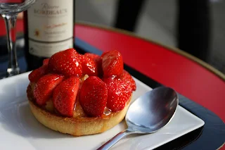 South African Strawberry Tart Hertzoggies