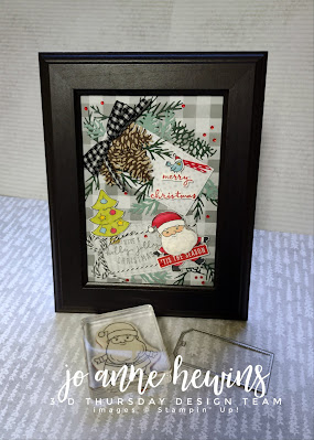 For this weeks' 3D Thursday project we have a Be Jolly Christmas to Remember Framed Decor piece for you!  Click here to download the free PDF tutorial