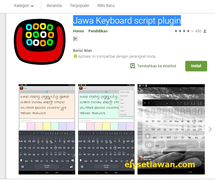 keyboard aksara jawa android paling bagus - Elinotes - Review By Eli ...