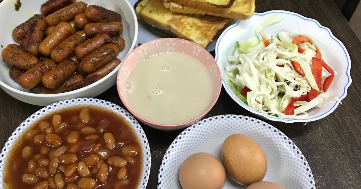 Makan Apa Hari Ini - Resepi Mudah : Sarapan ala ala western - bbq sausage