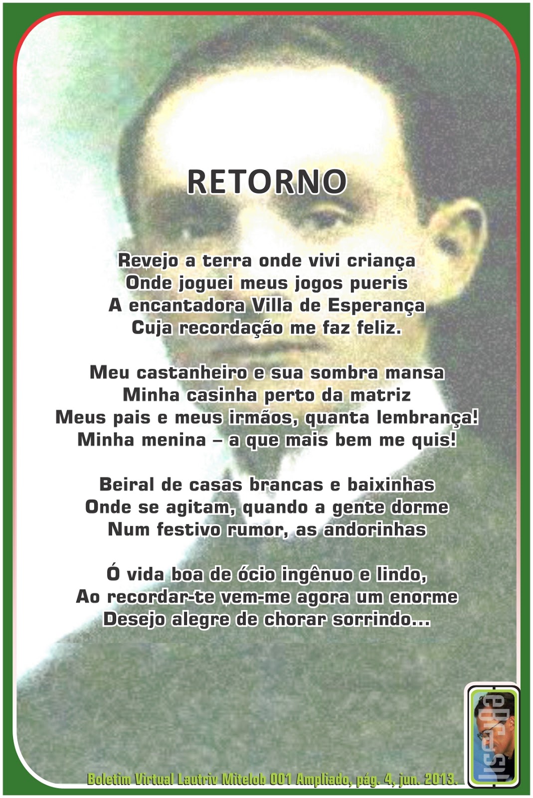 Poema do desejo de aluno do 6º ano solicitando o uso da quadra