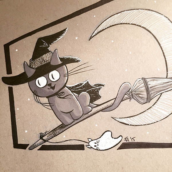 Tickled by the Creative Bug: InkTober Roundup!