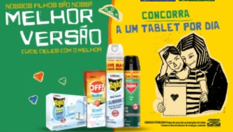 Cadastrar Promoção SC Johnson 2021 Tablet Todo Dia