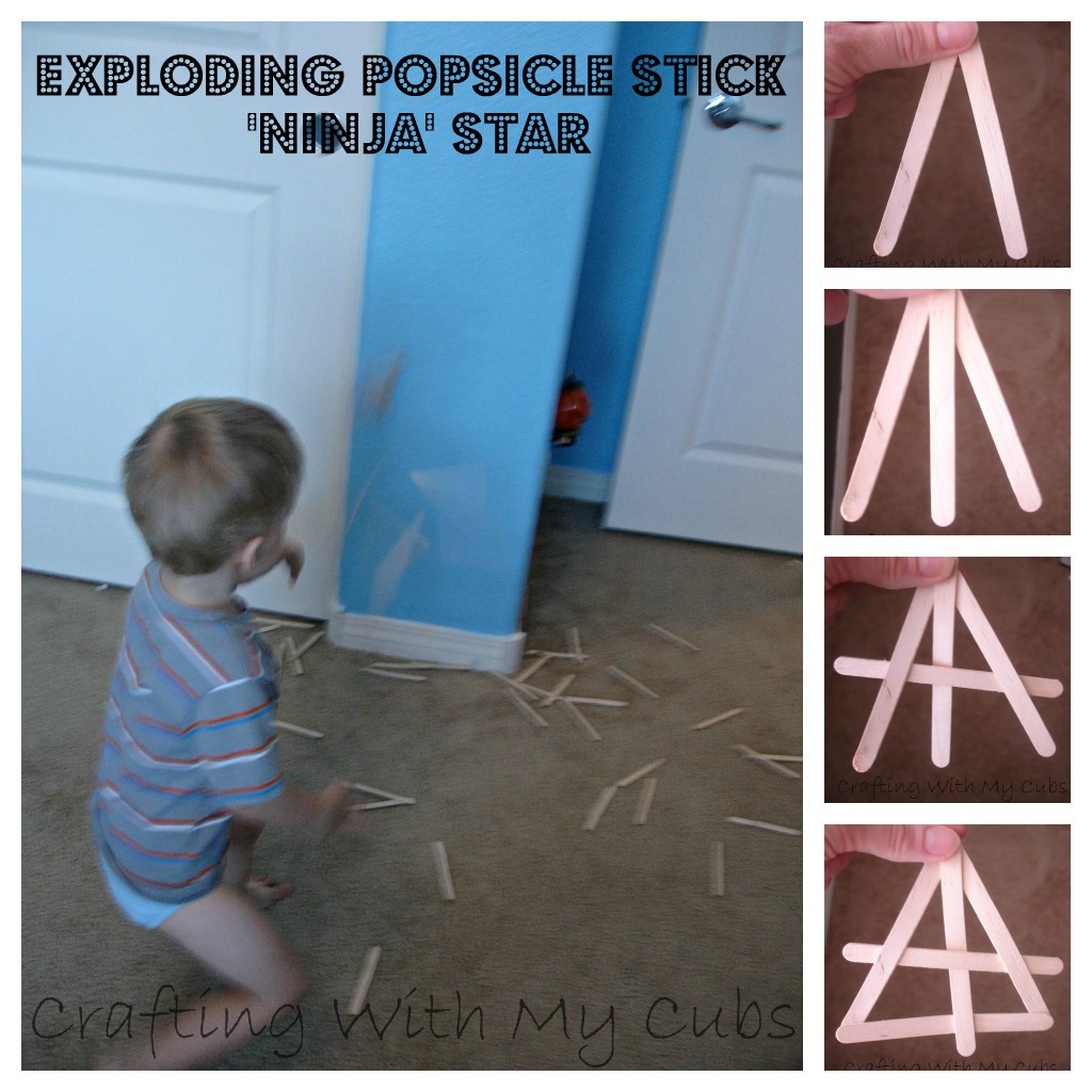 Alex Haralson: Exploding Popsicle Stick Ninja Stars