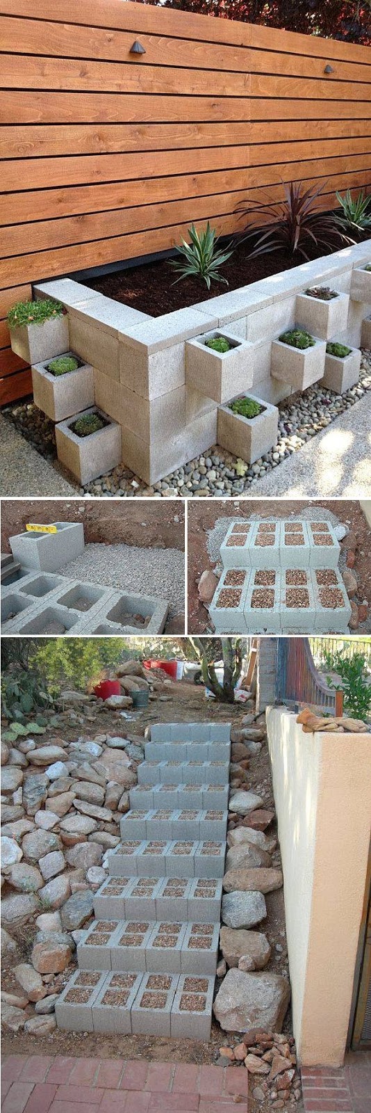 DIY Projects Using Cinder Blocks Are Brilliant - garden favorite