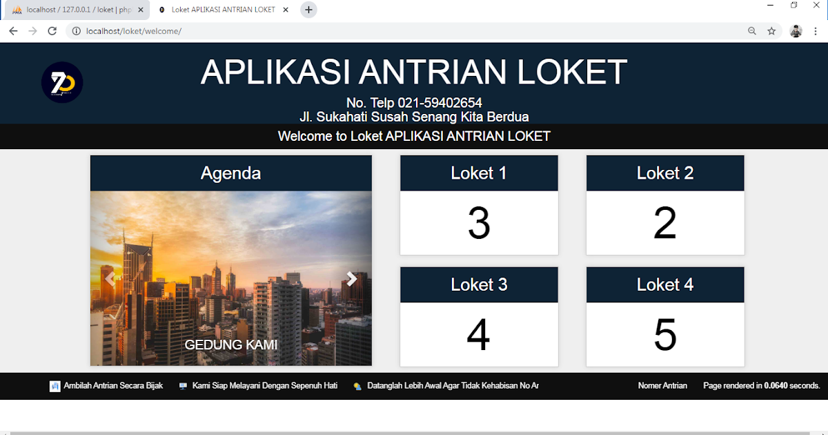 Source Code Aplikasi Antrian Loket CodeIgniter iTernama Source Code Aplikasi Antrian Loket CodeIgniter iTernama