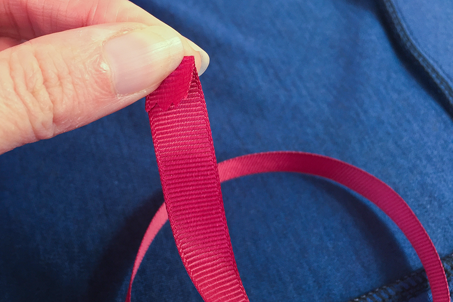 The Juniper Cardigan Sew Along Attaching Grosgrain Ribbon Why, When