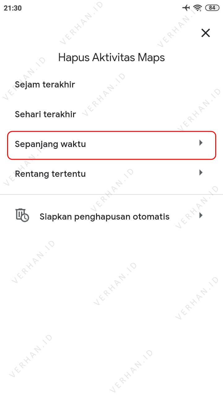 Cara Hapus History Google Maps dengan Cepat