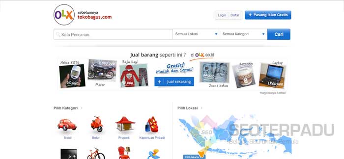 Pasang Iklan Gratis di Kaskus OLX 1