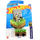 Minecraft Minecart Hot Wheels Figure