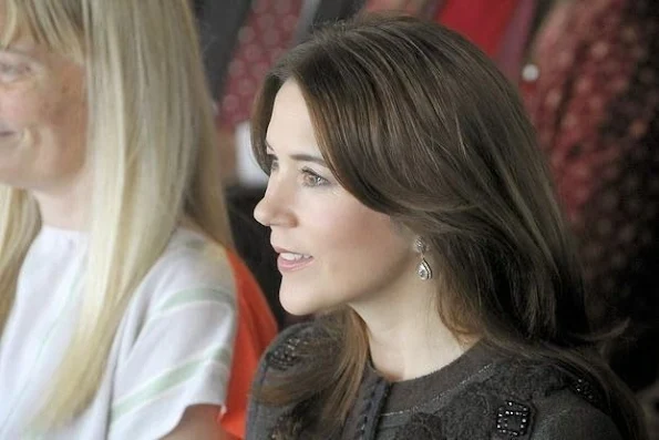 Crown Princess Mary opened a new exhibition at the Viking Ship Museum in Roskilde