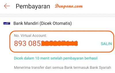 Cara Top Up ShopeePay Lewat Bank Mandiri