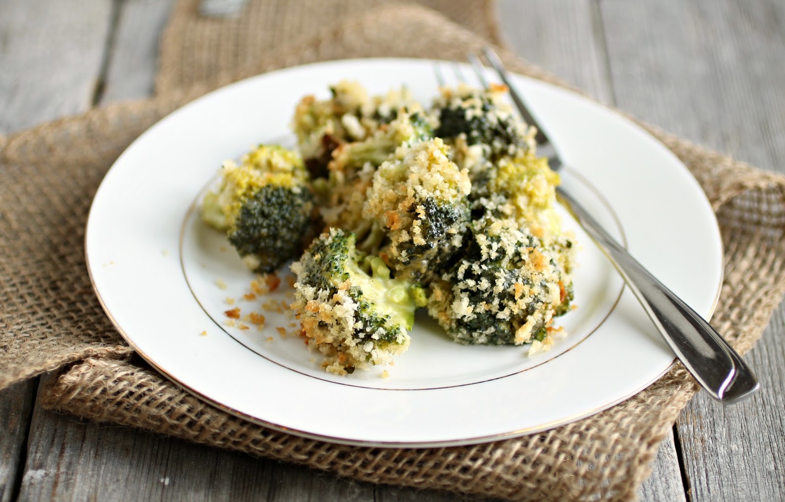Hungry Couple: Light Broccoli Gratin