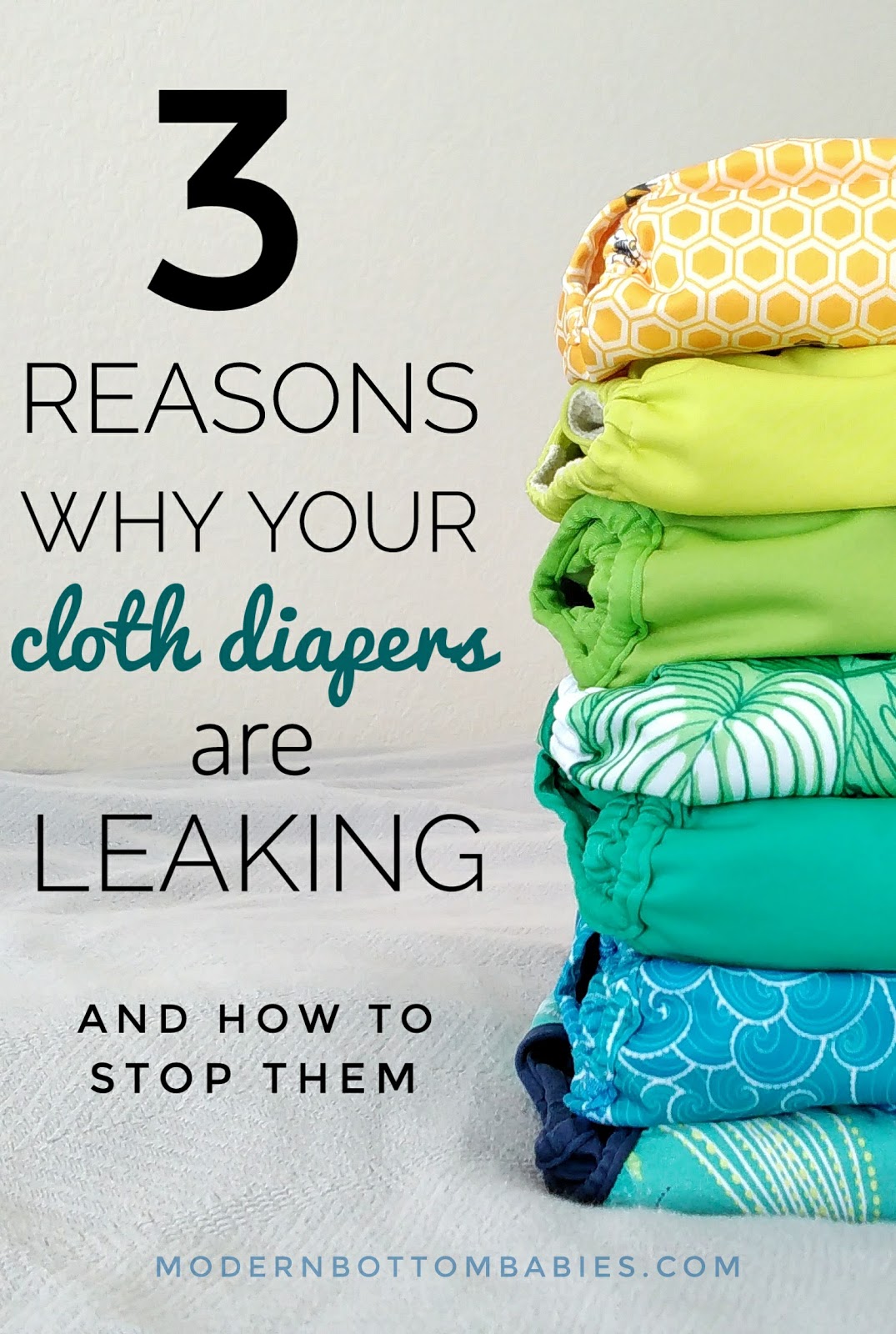 Trouble Shooting Leaks in Cloth Diapers The 3 Main Reasons Your Baby