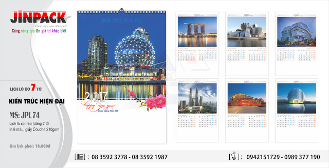 Mẫu lịch tết Phong Cảnh, mẫu lịch phong cảnh thế giới 2017 - 13