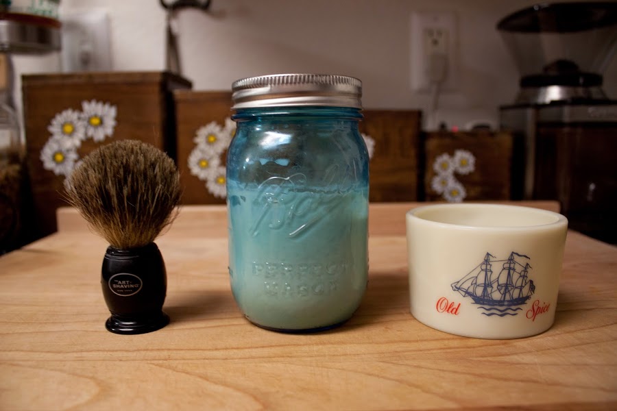 An Artist. With Occasional Meltdowns. Making Men's Shaving Cream (And