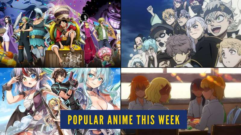 Top 7 Most Popular Anime This Week Watch Now