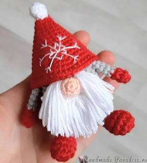 PATRON GRATIS SANTA CLAUS AMIGURUMI 46656 🎅