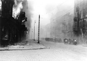 Warsaw Ghetto Uprising - Warsaw Ghetto Burning
