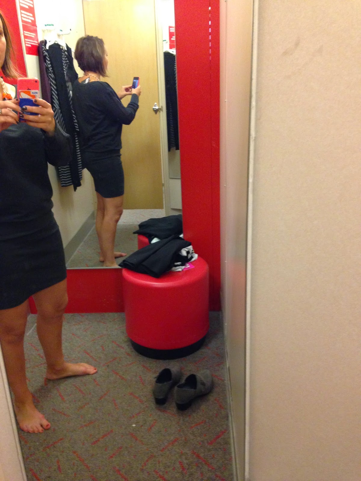 Start Close In Styling Up Close and Personal in the Target Dressing Room