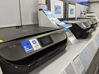 Impresoras HP en tiendas de Estados Unidos.