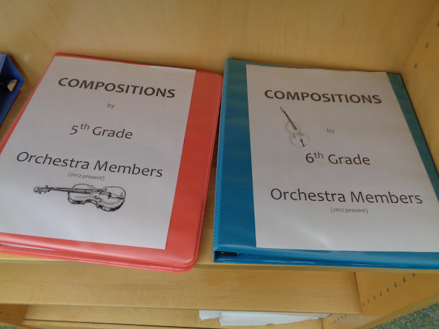 Book of orchestra student compositions