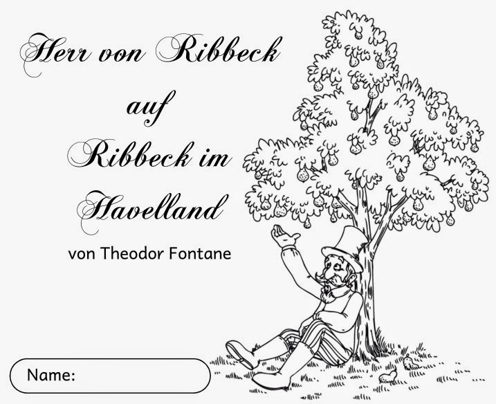 Gedicht Herr Von Ribbeck Auf Ribbeck Im Havelland Ideenreise: Kleines Leseheftchen zu "Herr von Ribbeck auf Ribbeck im