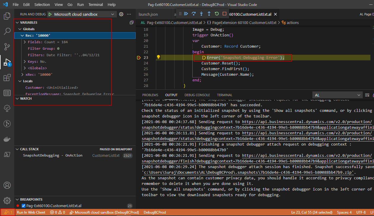 Suraj Patel - Microsoft Dynamics NAV | Business Central: Debugging in ...