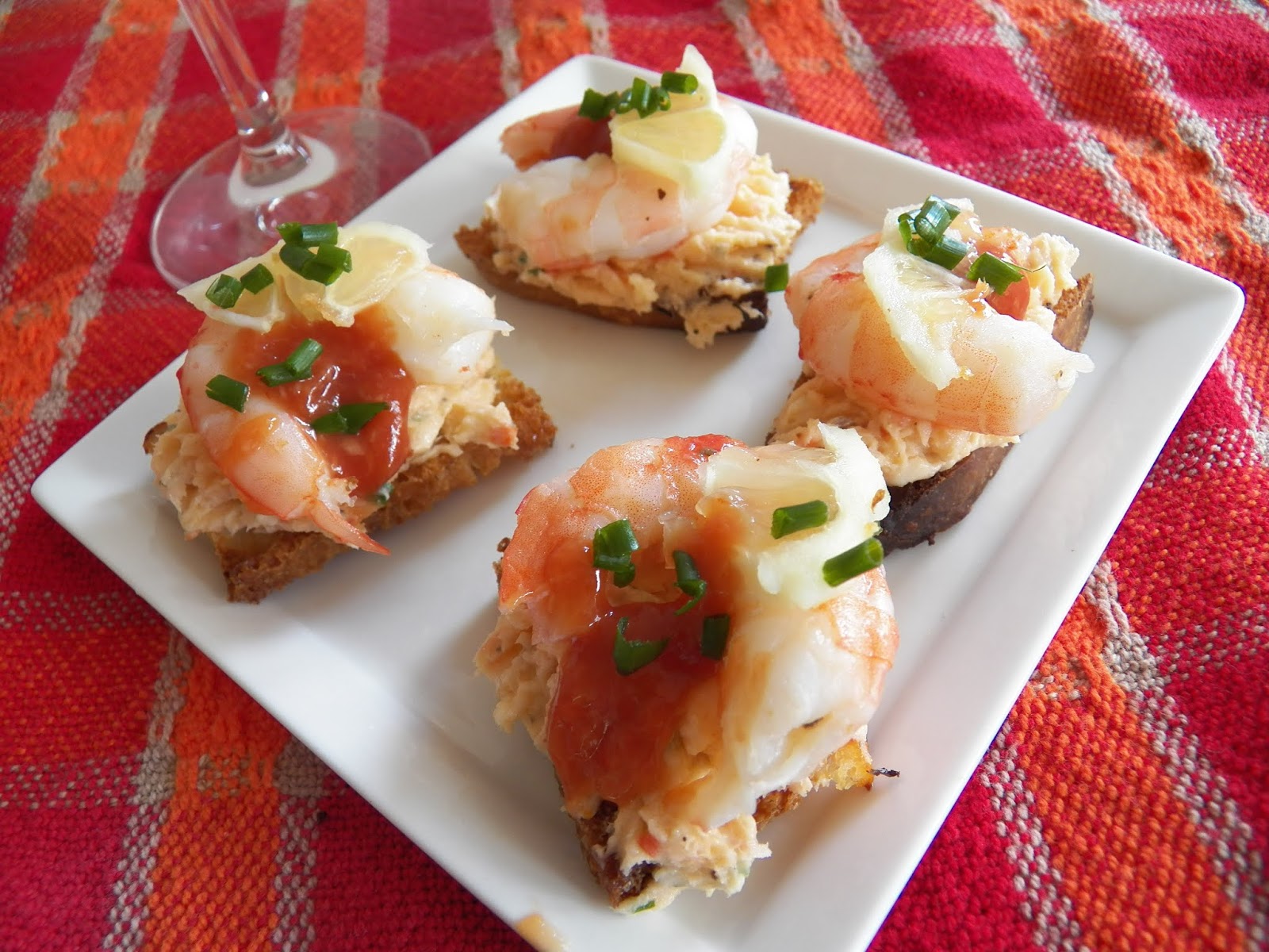 Shrimp Bites for FishFridayFoodies Sid's Sea Palm Cooking