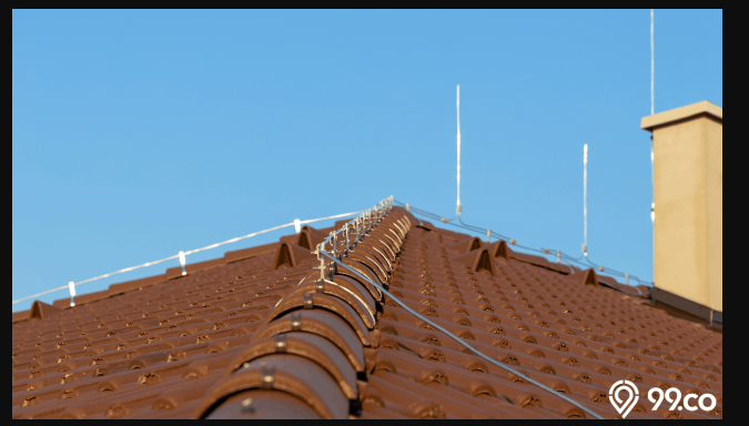 Fungsi dan sistem kerja alat penangkal petir pada bangunan - Dekorumahq