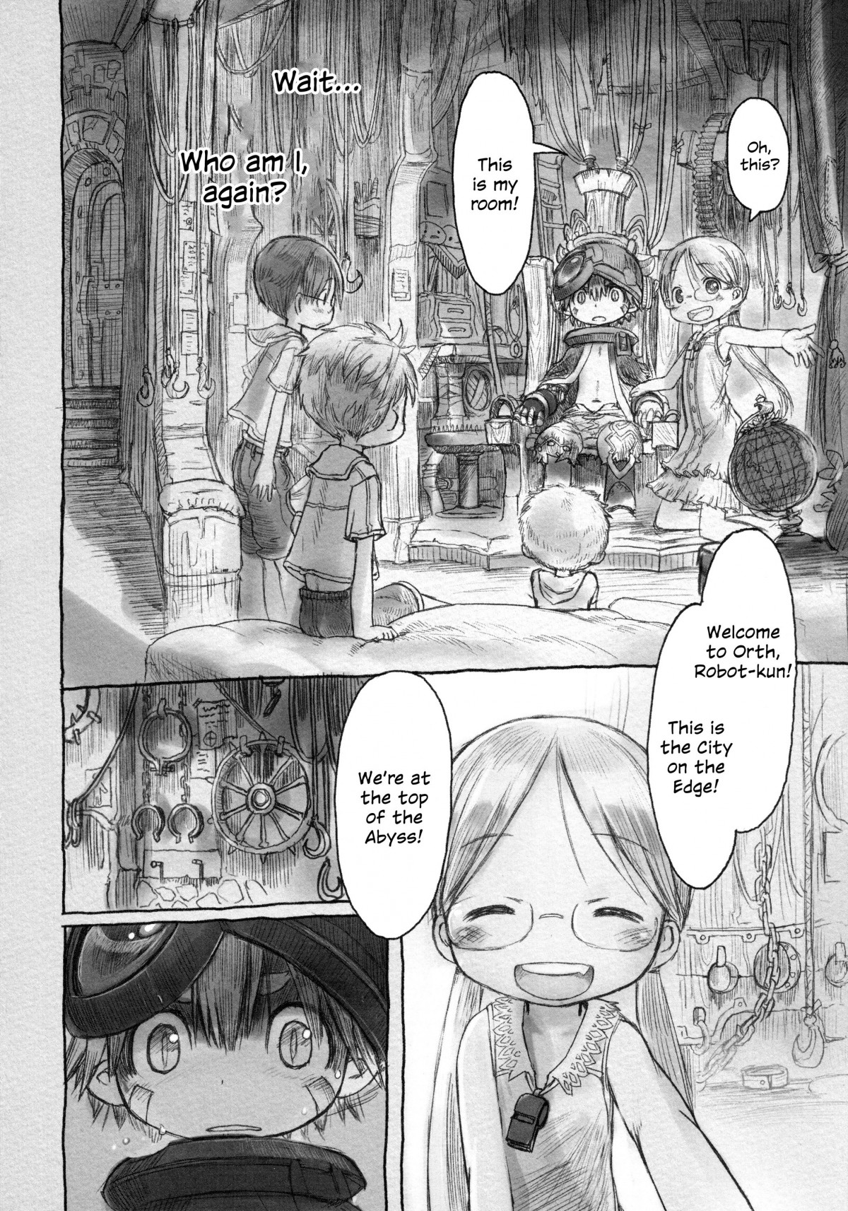 Made In Abyss Manga Chapter 3 English Online In High Quality