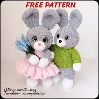 PATRON GRATIS CONEJO AMIGURUMI 35663