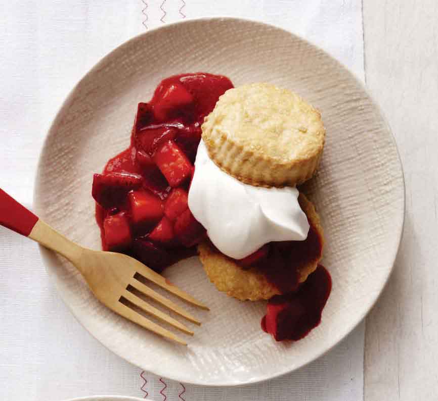 Easy Food Recipes and Cooking: Ginger Strawberry Shortcakes