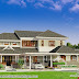 Sloping roof modern home 4300 sq-ft