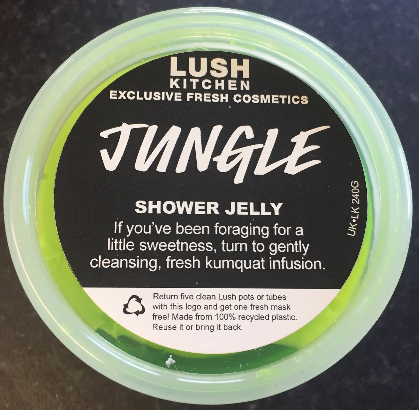 All Things Lush UK Jungle Shower Jelly