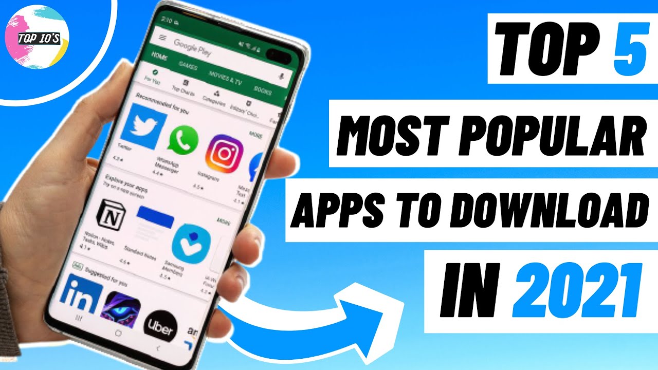 Top 5 Most Popular Apps 2021 Swaggy Post A Practical Blog for