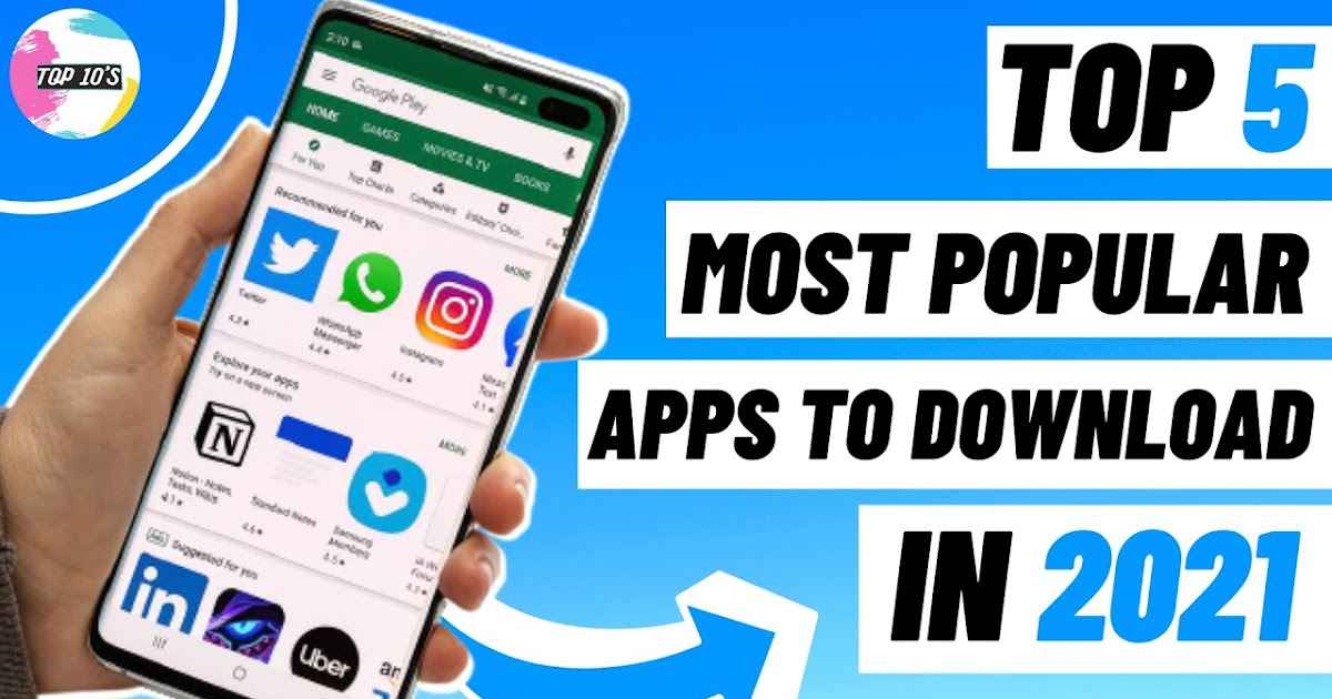 Top 5 Most Popular Apps 2021 Swaggy Post A Practical Blog for