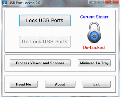 USB Port Locked