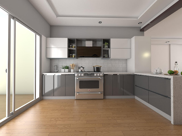 Small Kitchen Design L Shape