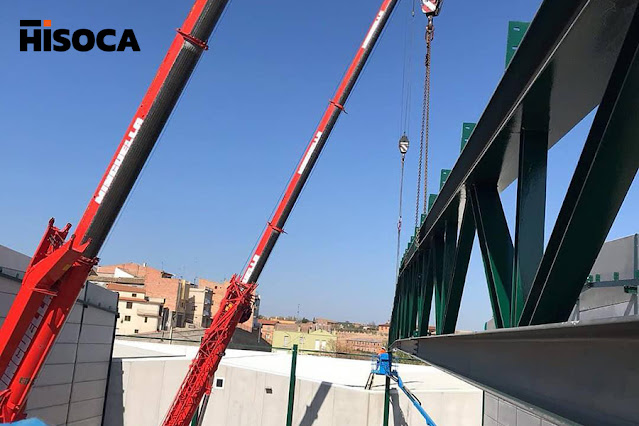 Montaje estructuras metálicas Hisoca Valladolid