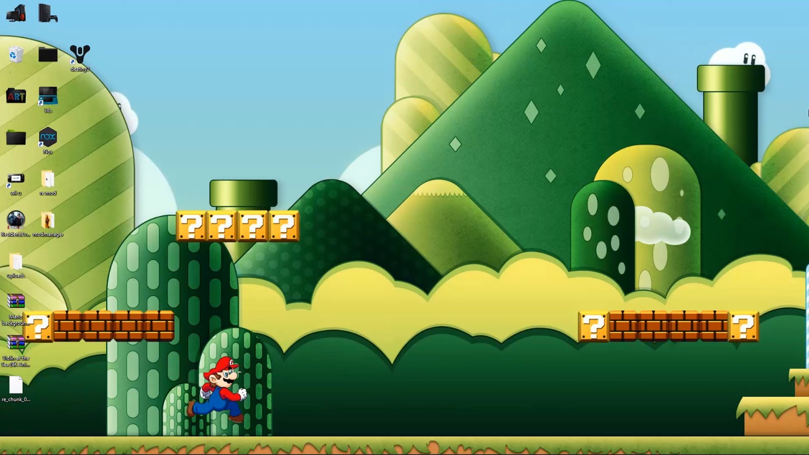 Mario background Super Mario live wallpaper free download - wallpaper