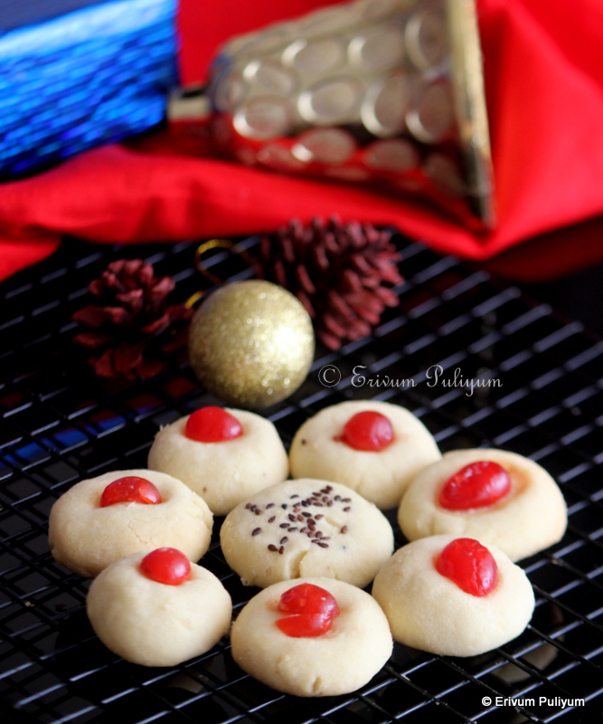 Erivum Puliyum Kerala Bakery Style Biscuits Eggless Butter Biscuits