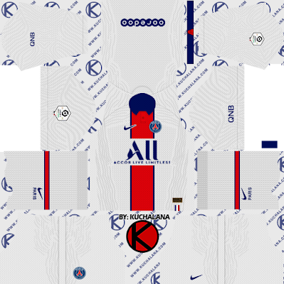 Paris Saint-Germain PSG Nike Kits 2020/2021 - DLS2019 Kits - Kuchalana