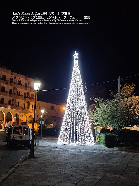 Preveza Greece　Christmas Light Up