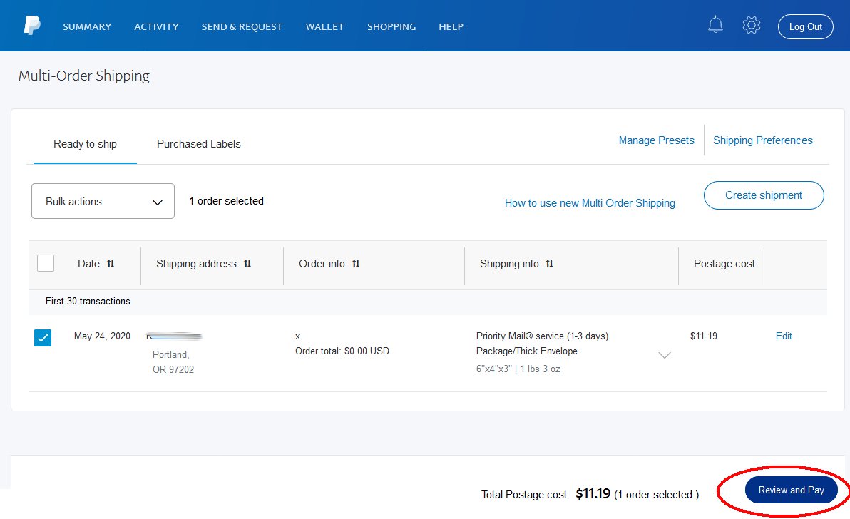 The Collective Mind: PayPal Shipping Tutorial